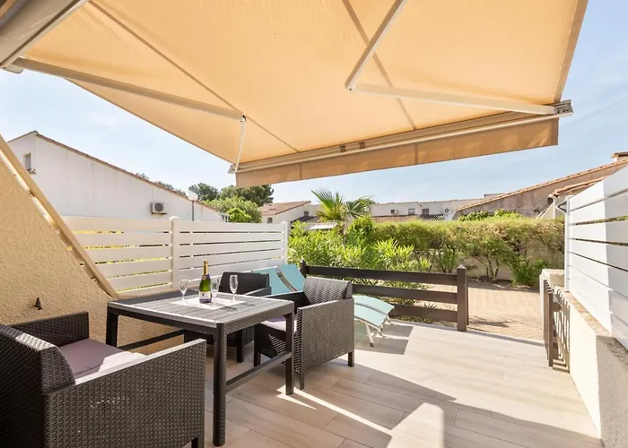 Nereides Heliovillage, Village Naturiste, 45m2,chambre En Rez De Chaussee Avec Dressing شقة *